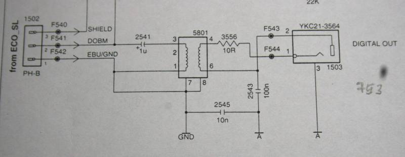 Philips CD753 CD transport